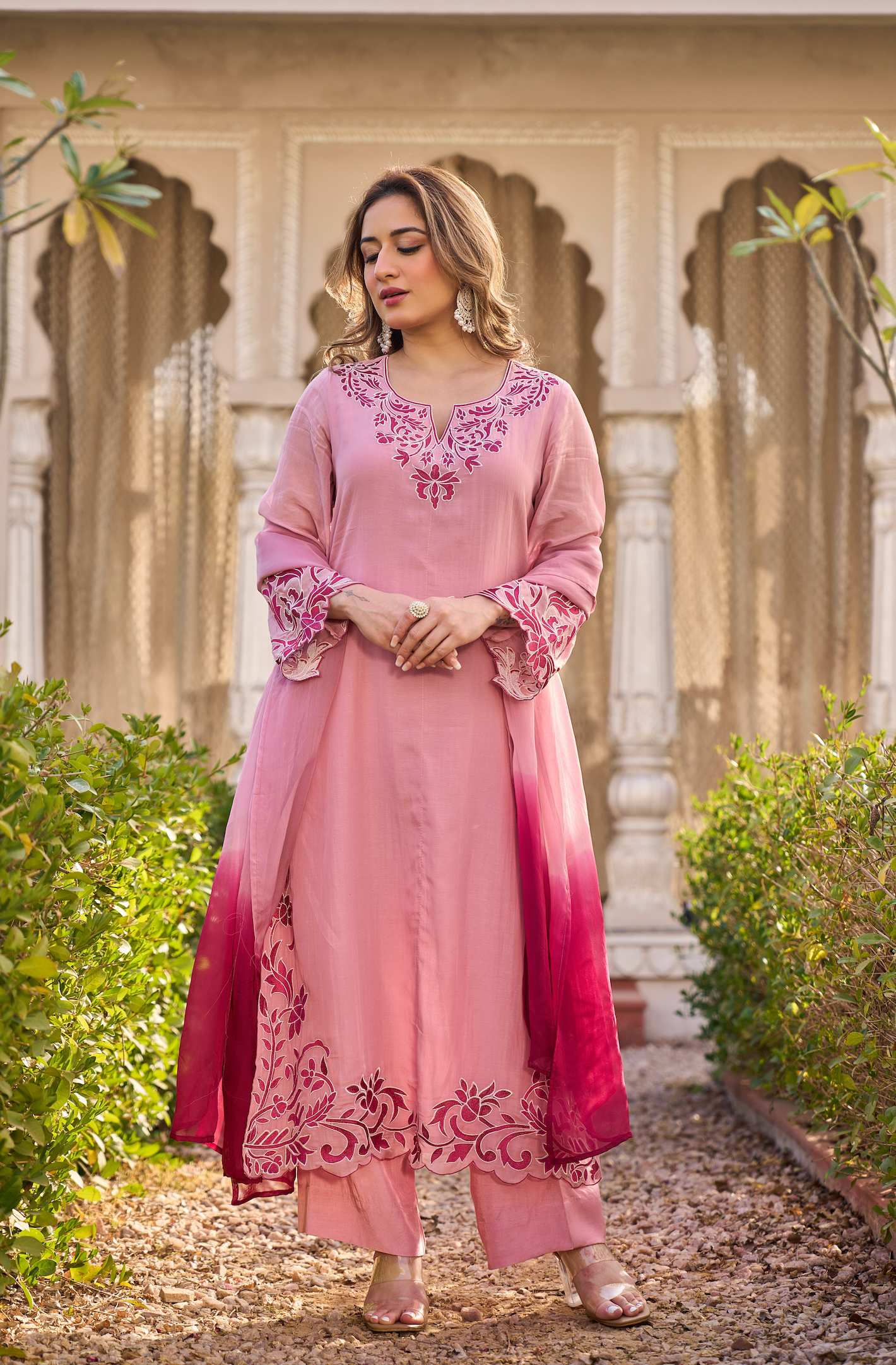 Rosewood Bloom Suit Set