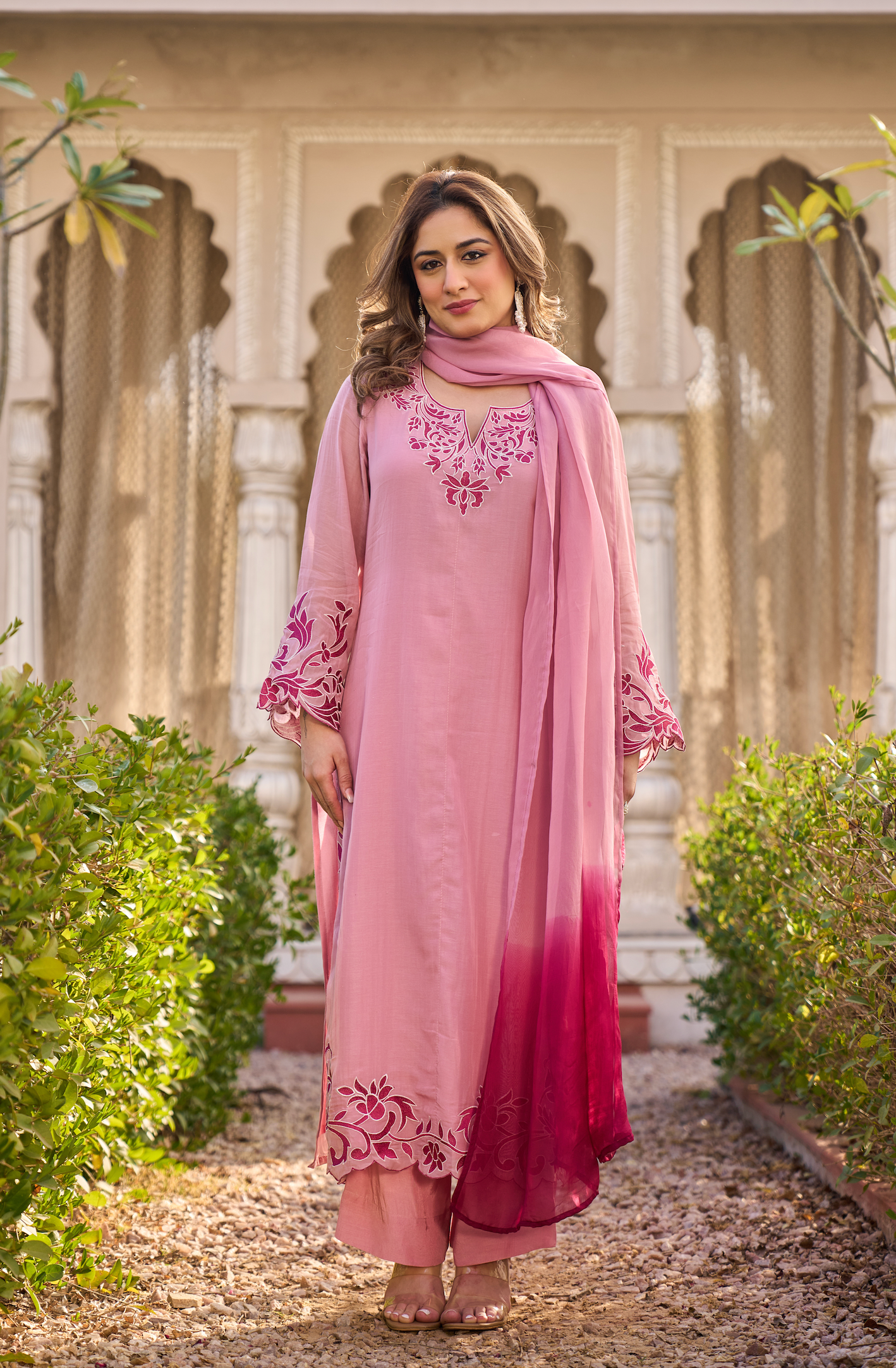 Rosewood Bloom Suit Set