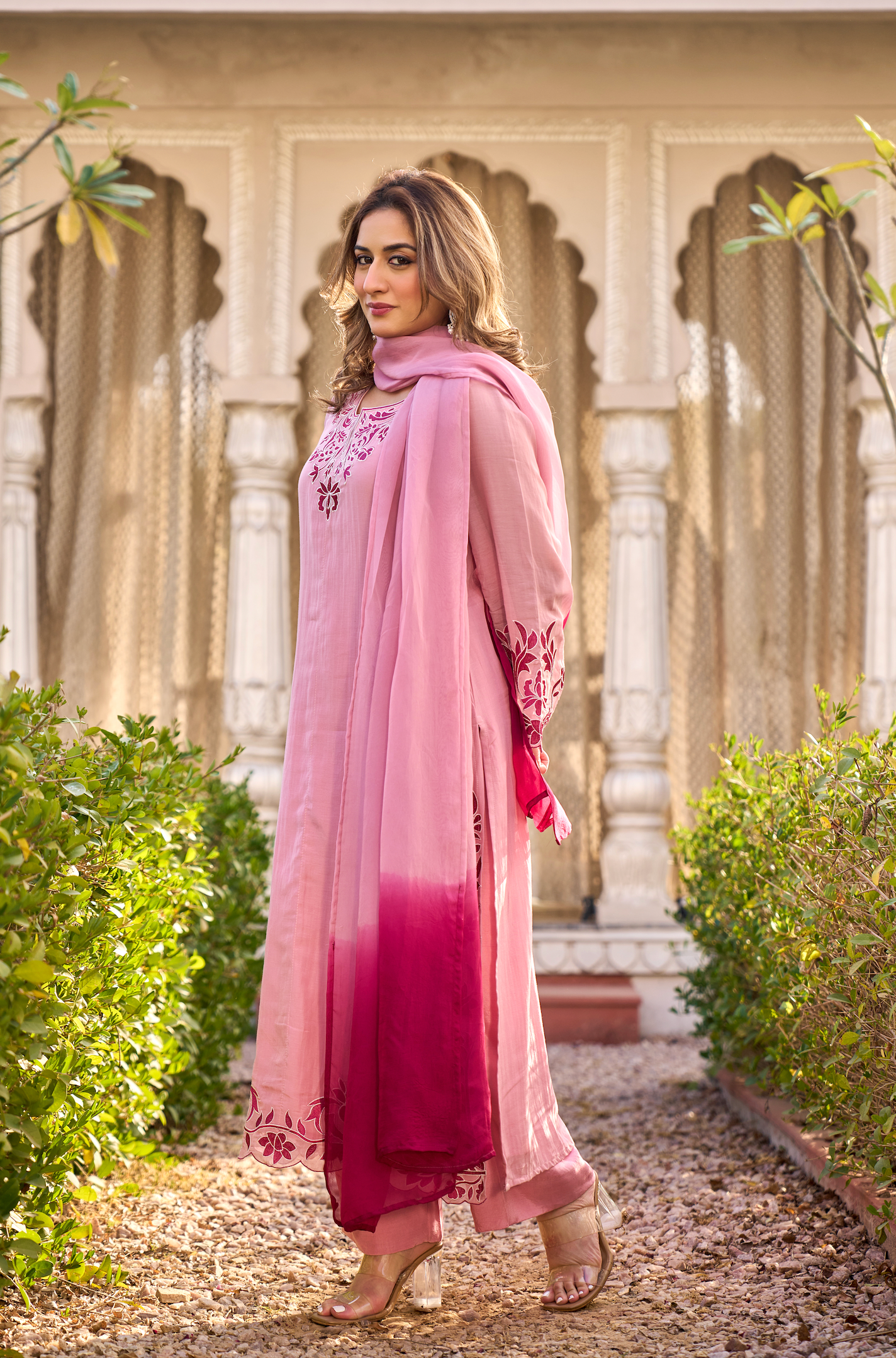 Rosewood Bloom Suit Set