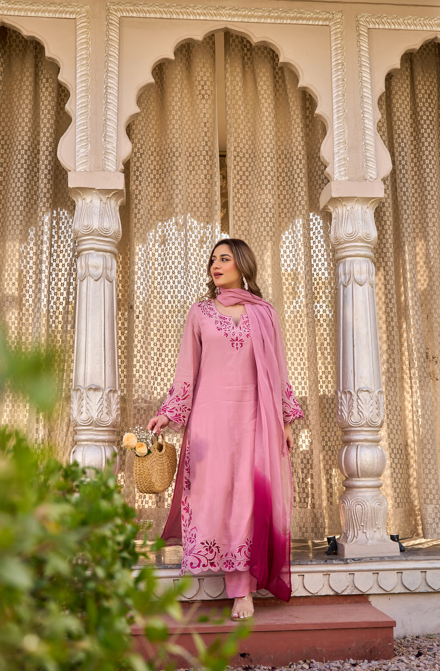 Rosewood Bloom Suit Set