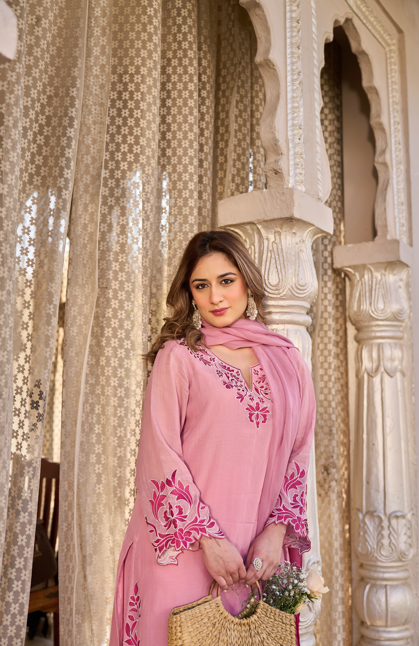 Rosewood Bloom Suit Set