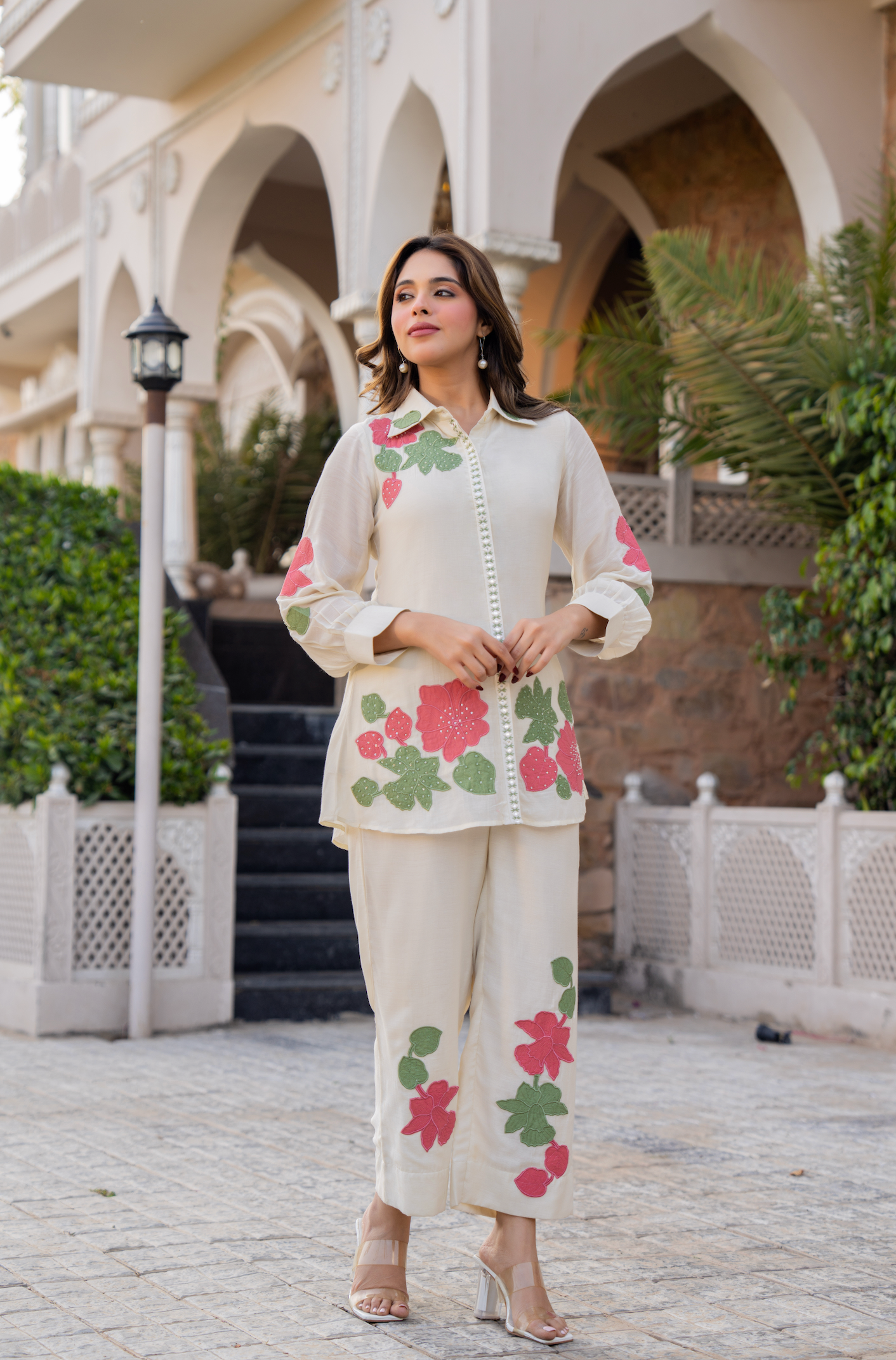 Ivory Blossom Co-ord Set