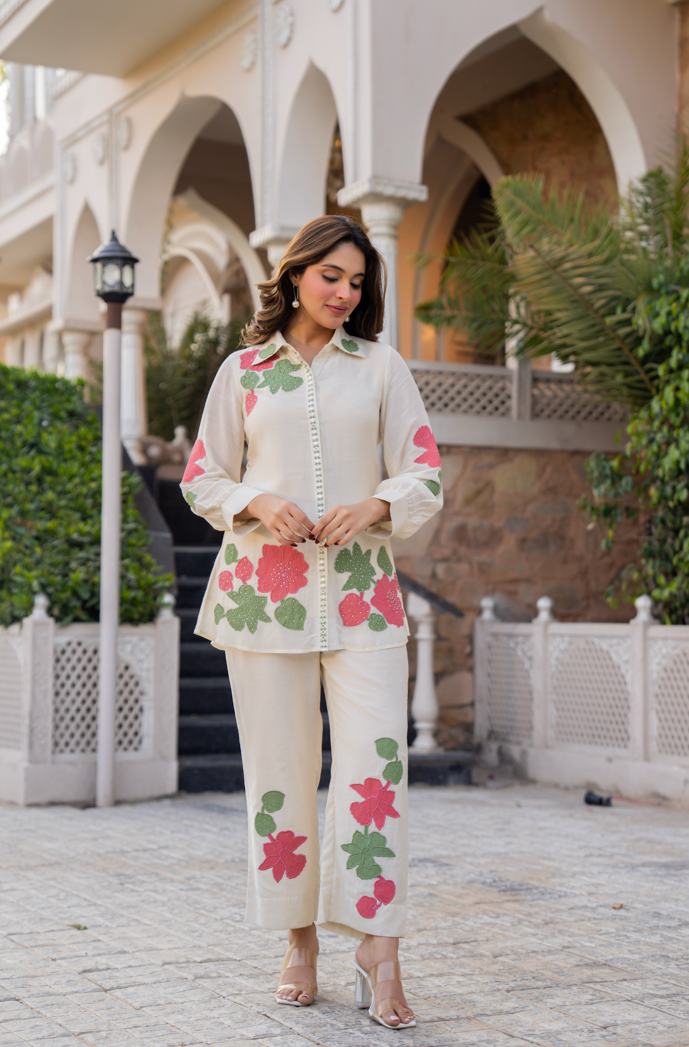 Ivory Blossom Co-ord Set