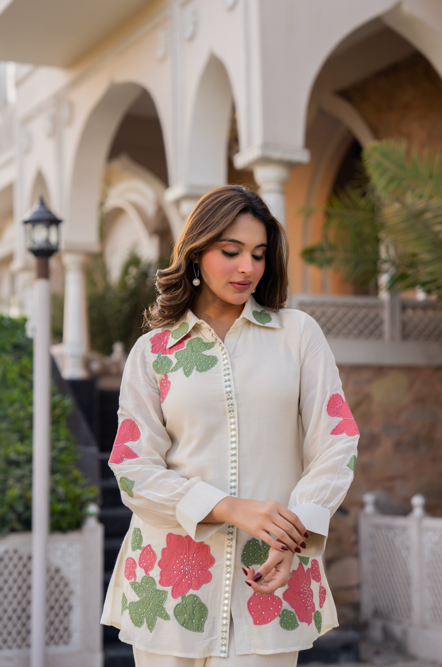 Ivory Blossom Co-ord Set