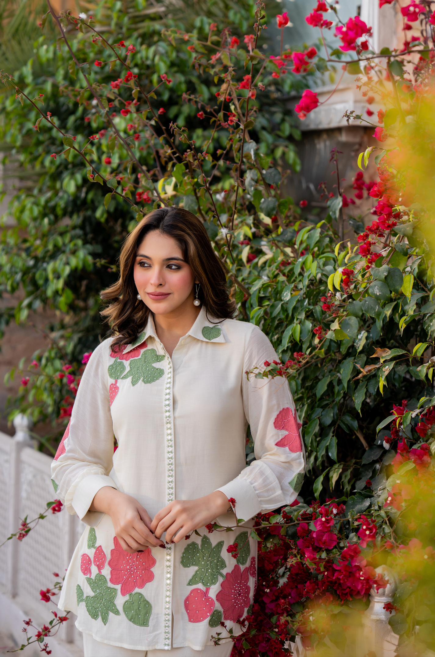 Ivory Blossom Co-ord Set