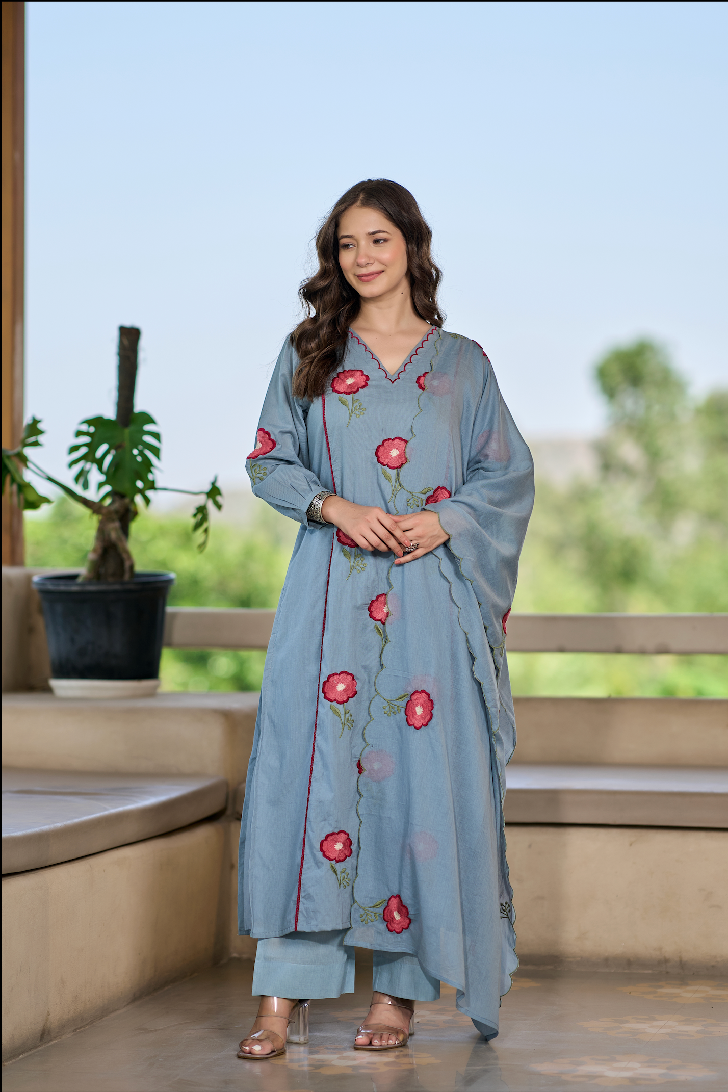 Blossom Sky Suit Set
