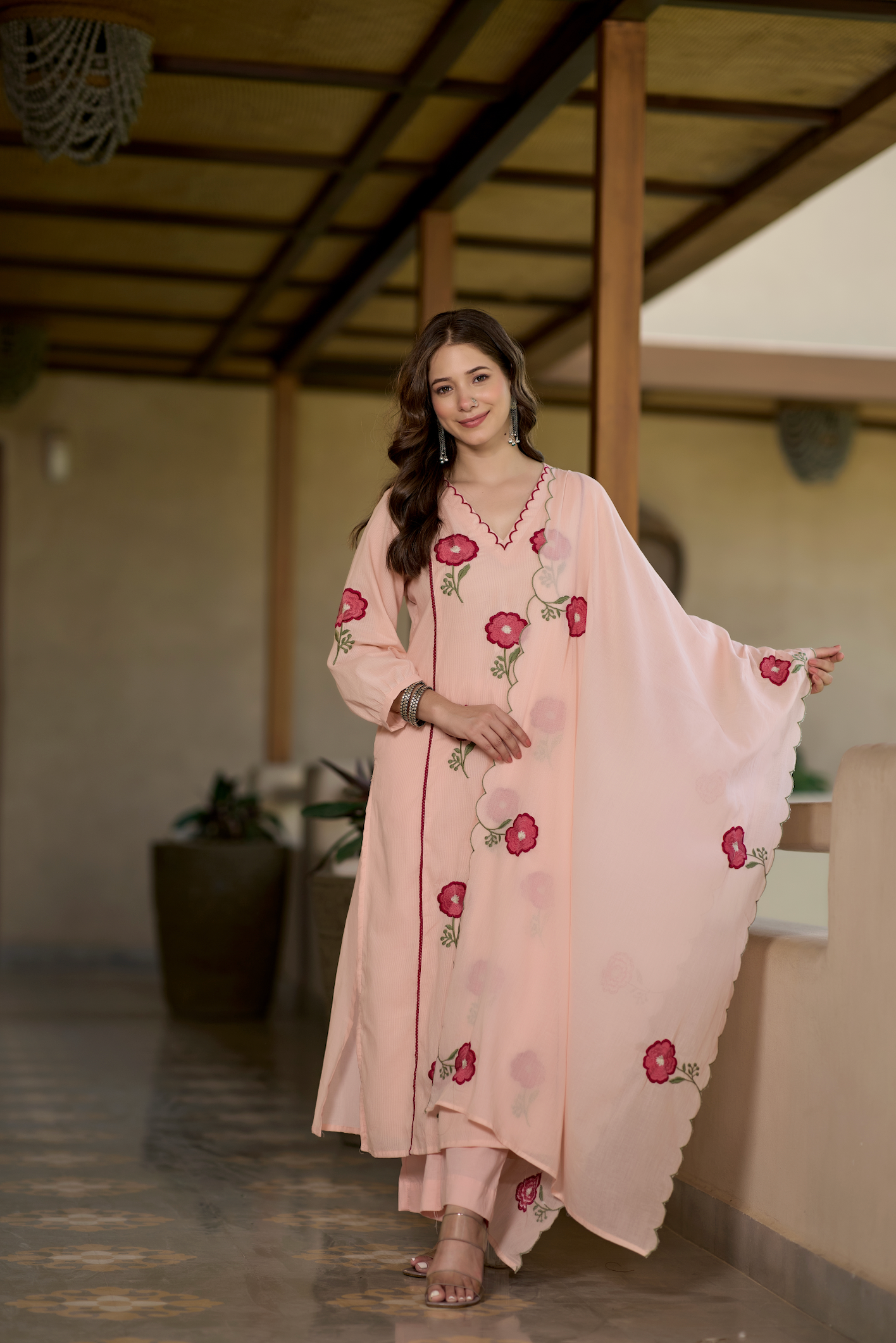Blush Bloom Suit Set