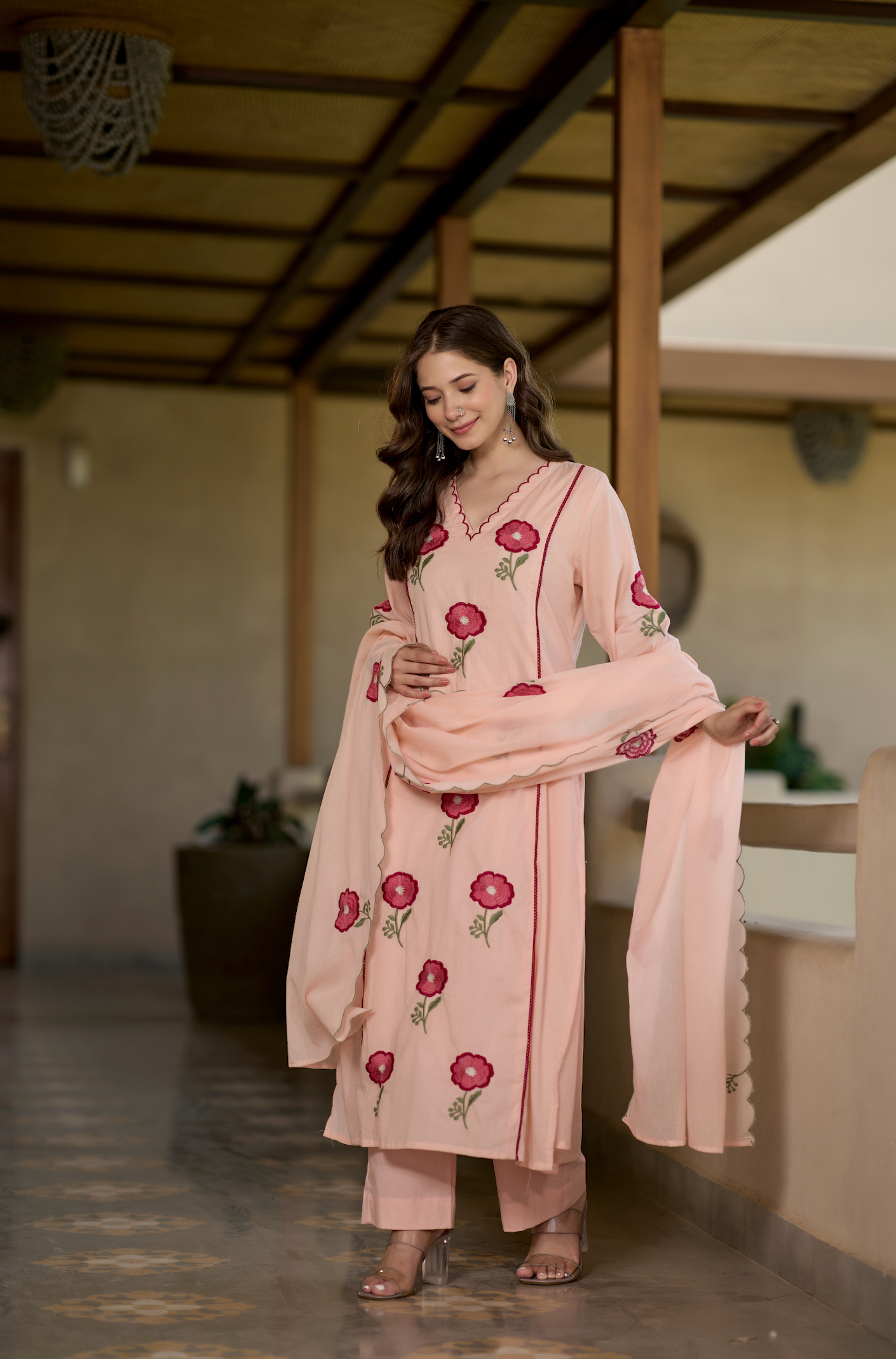 Blush Bloom Suit Set