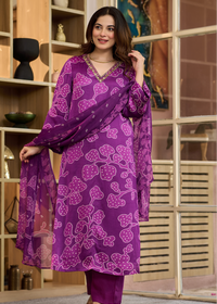 Grape Glow Suit Set