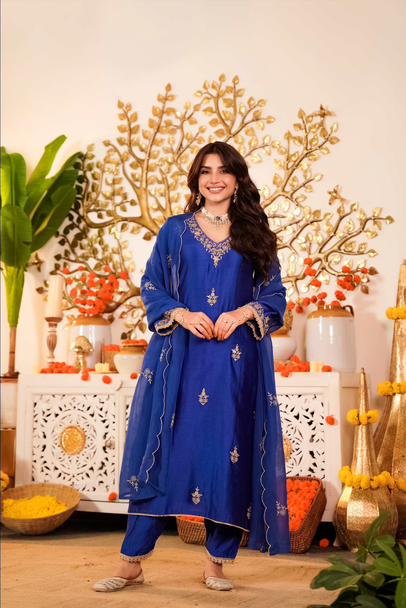 Royal Sapphire Kurta Set