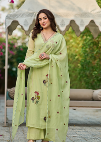 Pistachio Green Kurta  Set