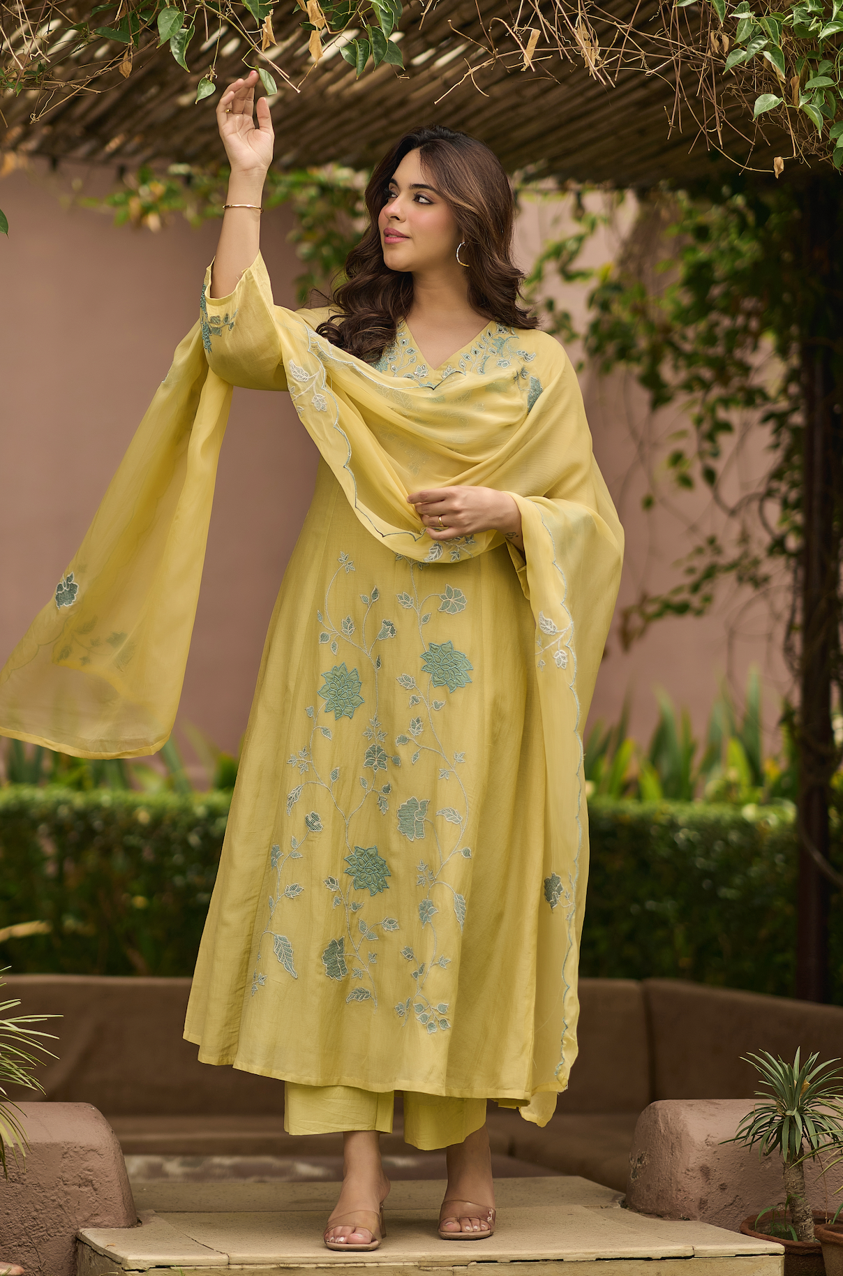 Sunlit Embroidered Kurta Set