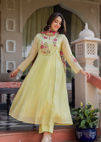 Lemon Blossom Kurta Set