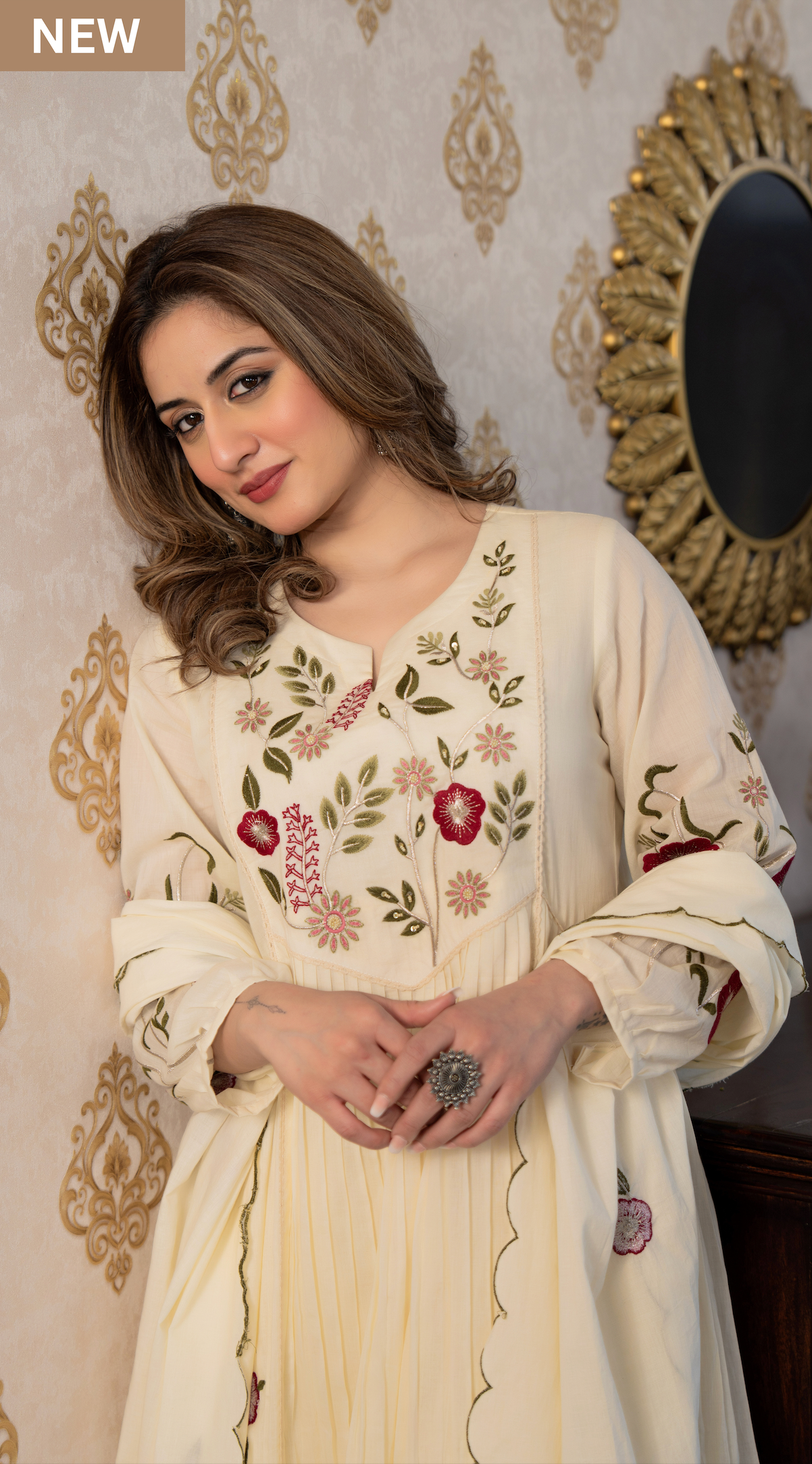 Ivory Whisper Suit Set